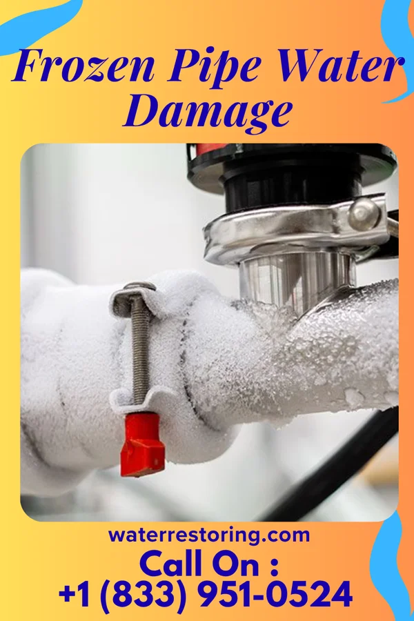 Frozen Pipe Water Damage in Troup, TX